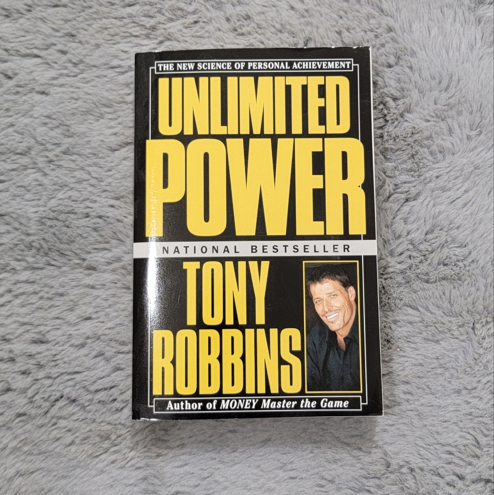 Tony Robbins book "Unlimited Power"